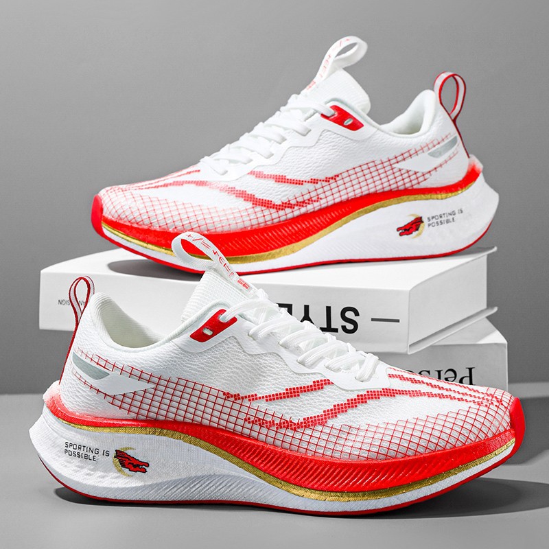 Red Rabbit 7pro zapatos deportivos Duan Duan2025 nuevos zapatos de 8 hombres primavera y otoño engrosados zapatos de carrera profesionales de amortiguación