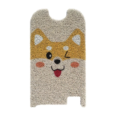 wear-resistant foot mat rubber wire Electric vehicle foot mat - shiba-inu-table-bell-small-fanta