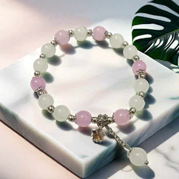 Bracelet with amethyst