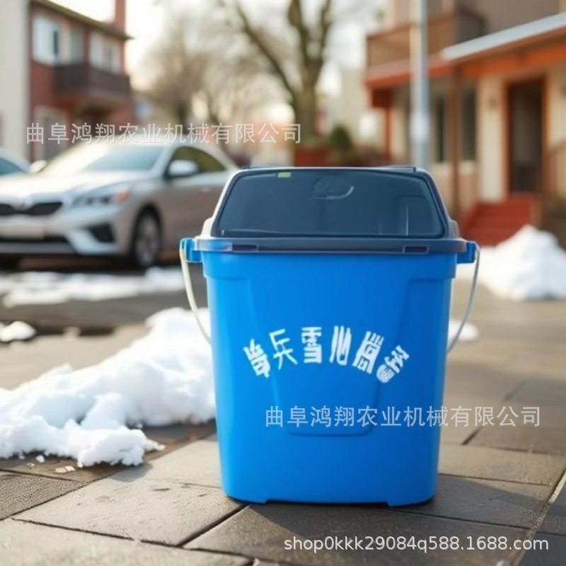 单兵融雪抛撒器后背式电动融雪剂撒布机全自动颗粒盐喷洒投饵器