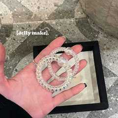 人鱼姬透明电话线发圈女头绳粗扎马尾网红发绳简约冷淡风扎头皮筋