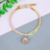 Golden Zong Dumpling - Green Pink