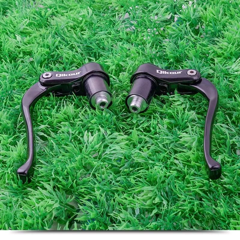 Road Bike Fixed Gear Brake Lever Aluminum Alloy Tt Brake Lever Folding Bicycle Brake Lever Airplane V Brake C Brake Lever