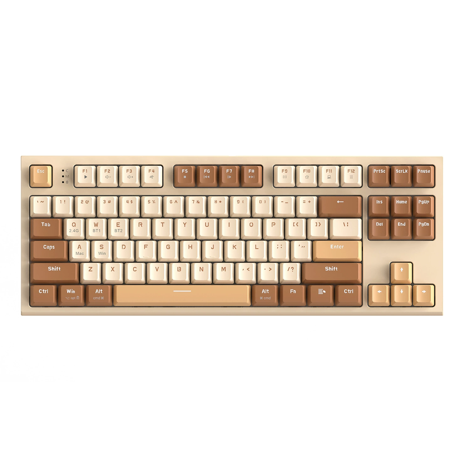 Механическая игровая клавиатура, бейсболка, ноутбук, блютуз