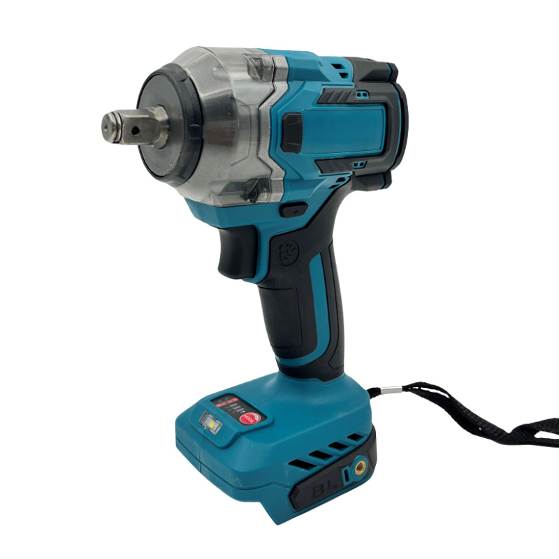 Mu Tian modelo sin escobillas de litio eléctrica 550n Llave de impacto de alta potencia gran torque estante herramienta llave eléctrica traje