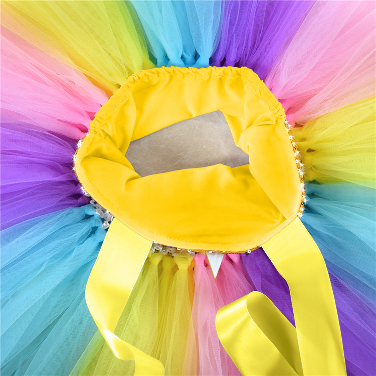 Dívčí šaty tutu s jednorožcem a flitry na oslavu_voghion.com