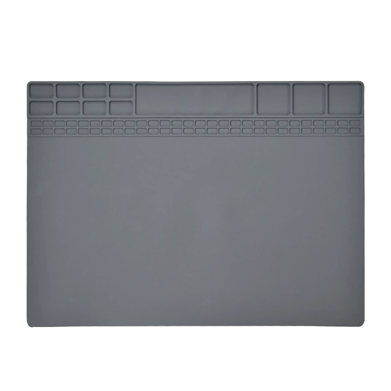 Силиконовый коврик для ремонта мобильных телефонов, устойчивый к высоким температурам, антикоррозийный, антистатический, магнитный силиконовый изоляционный коврик, ремонтный верстак с магнитом