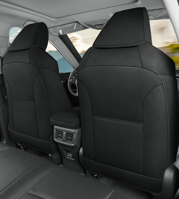 Toyota Rav4 Special Seat Covers, Linen Full-Cover Seat Cushions, Suitable for All Seasons, 20-25 Model Rv4 Dual-Engine Seat Covers