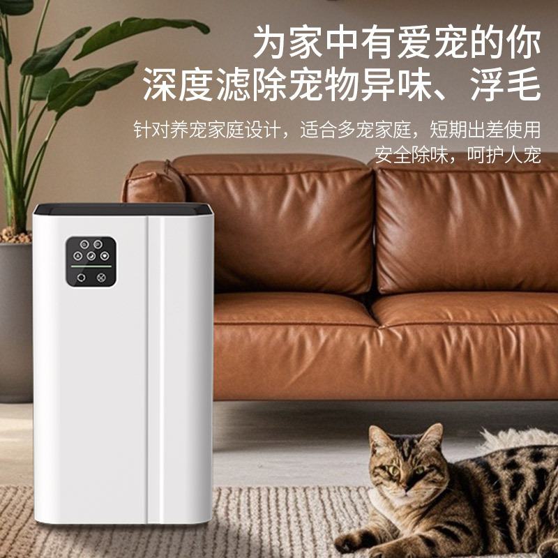 新款跨境空气净化器家用除二手烟吸毛宠物除甲醛净化机负离子礼品|undefined