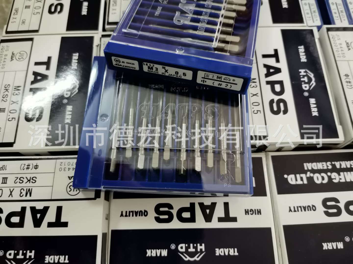 日本富士牌英制 标准牙 锋钢机用HSS 螺旋SFT 先端POT 丝攻、丝锥