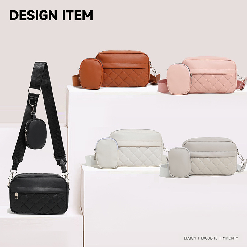 2025 nueva moda de mujer hombro brazalete simple bordado bolsas de diamante estilo extranjero personalidad inclinada bolsas para niños image 1
