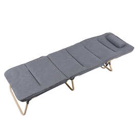 家用折叠躺椅睡垫 户外便携折叠午睡躺椅棉垫带枕头加厚舒适垫子