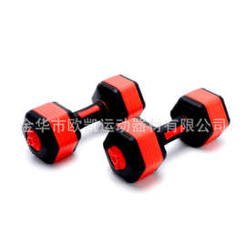 多功能哑铃多规格哑铃套装便携家用健身器材可调节哑铃健肌轮批发