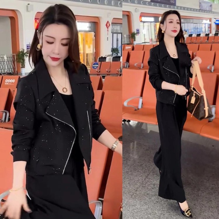一件代发气质百搭短外套2025秋季款韩版气质短款减龄上衣女装外套|undefined
