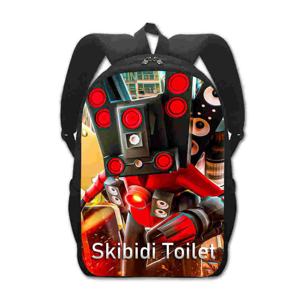 skibidi toilet书包马桶人141617寸小学幼儿园初高中双肩减负背包