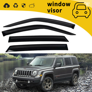 Suitable for 12 Jeep Liberty Rain Guards, Door Rain Guards, Window Rain Guards, Rain Guards, Rain Guards, Modified Decorations