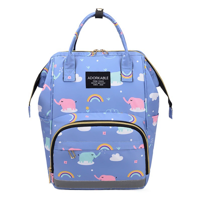 Сумка для мамы для матери и младенца 2023 Новый модный портативный легкий многофункциональный рюкзак большой емкости на плечах