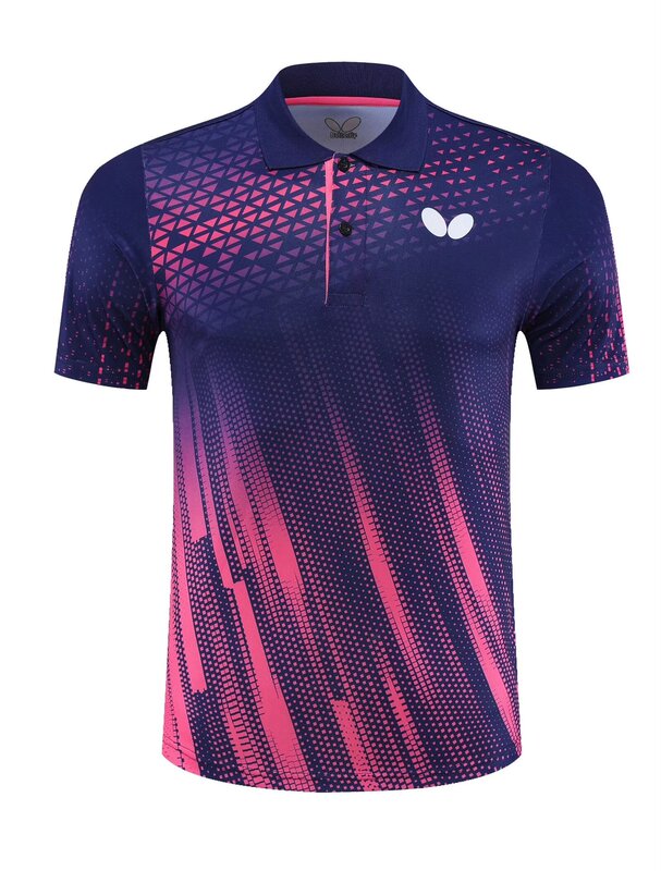 夏の秋の蝶の新型卓球服は汗を吸います。|undefined