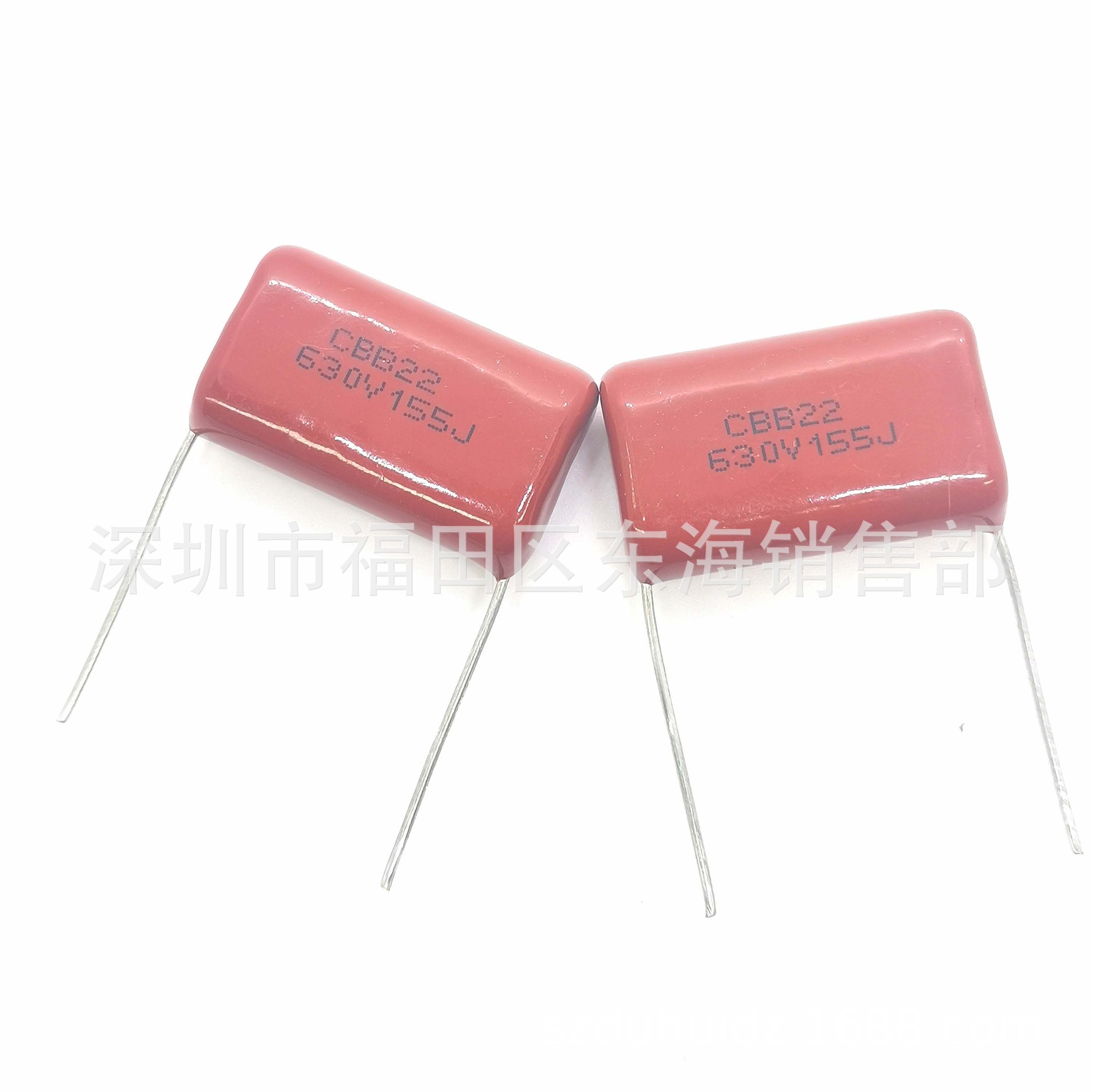 CBB22薄膜电容 155 630V 1.5uF 脚距p25mm