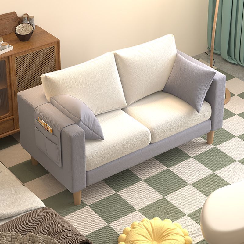 Light gray + off-white [high elastic sponge] removable and washable