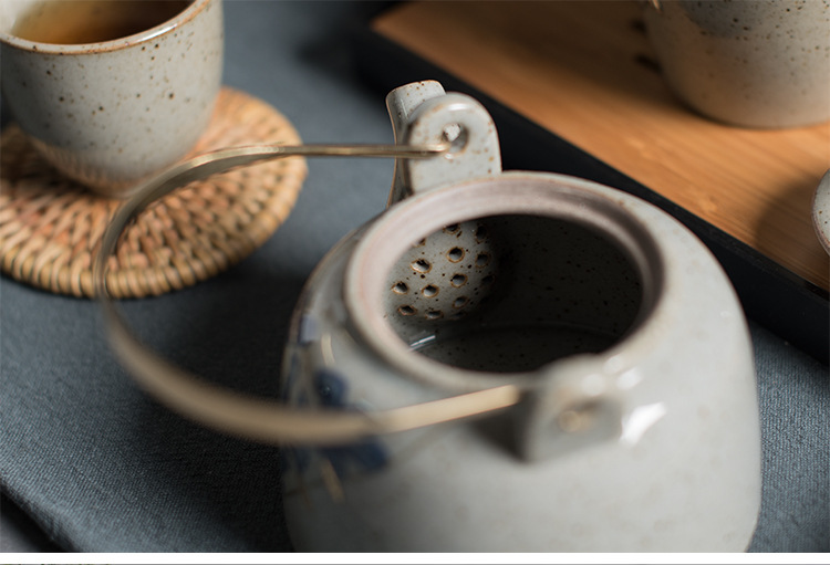 Imitation Bronze Handle Ceramic Teapot8