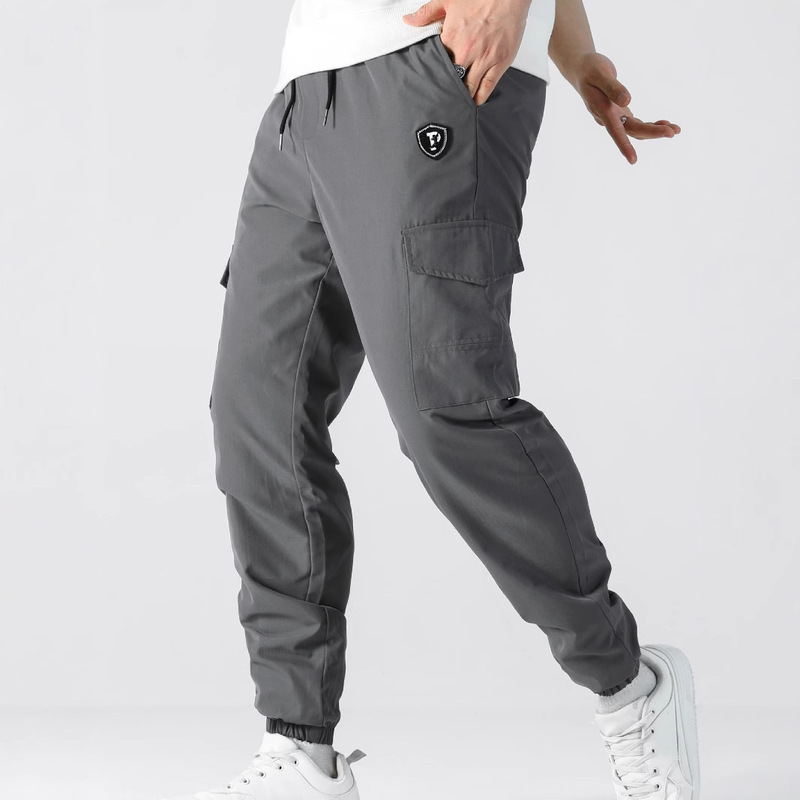 Men's American and European Size Jogger Pants Cargo Pants for Cross-Border Trade Amazon Hisound Tm Jogger Pants Long Pants