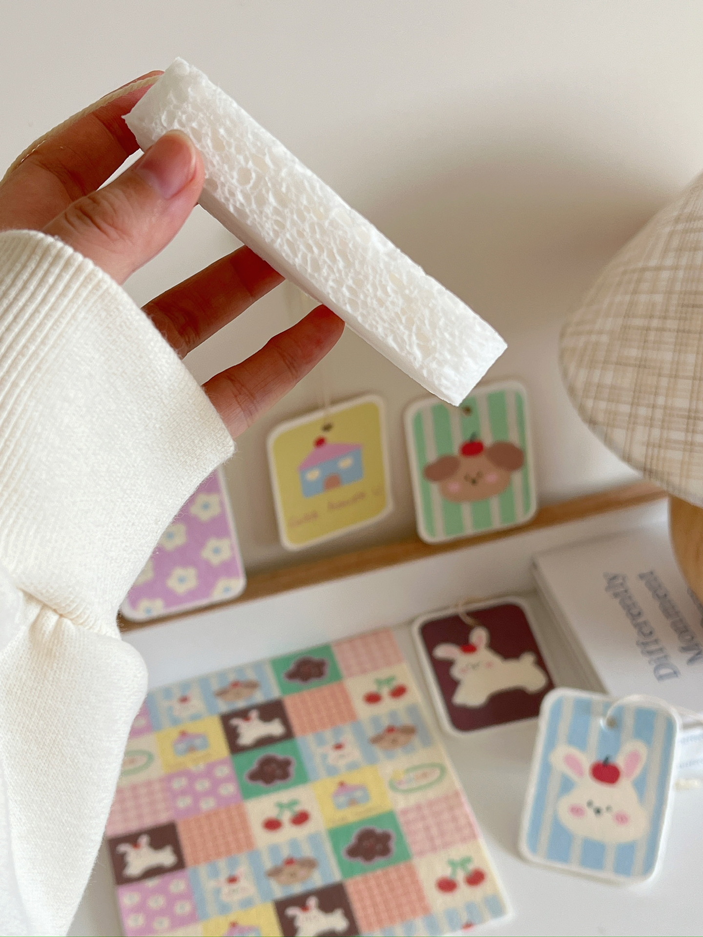 7g Weight Cleaning Cloths Kitchen and drinking utensils 1 Piece Quantity wood fiber Material Animal Pattern Unisex Gender Cute Style Cute Animal Wood Fiber Cleaning Cloths 1 Piece 7
