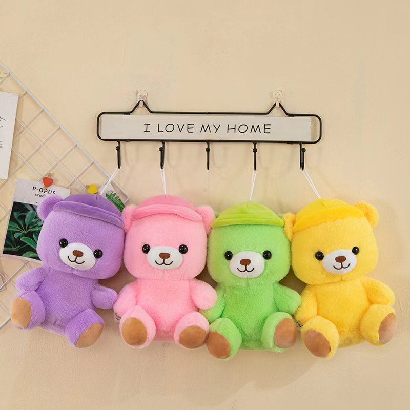 Venta al por mayor 8 pulgadas muñeca captura máquina fábrica felpa juguete muñeca boda actividad lanzando regalo decoración empuje