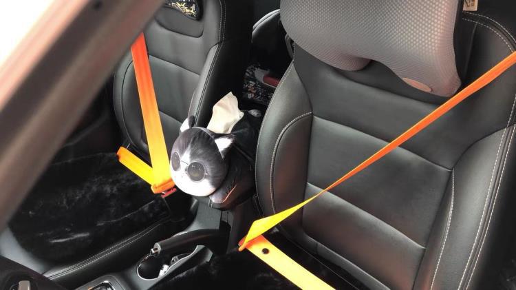 Car seat belt color changing and modification accessories, colorful safety extension strap, universal 4.8cm webbing, cross-border car supplies