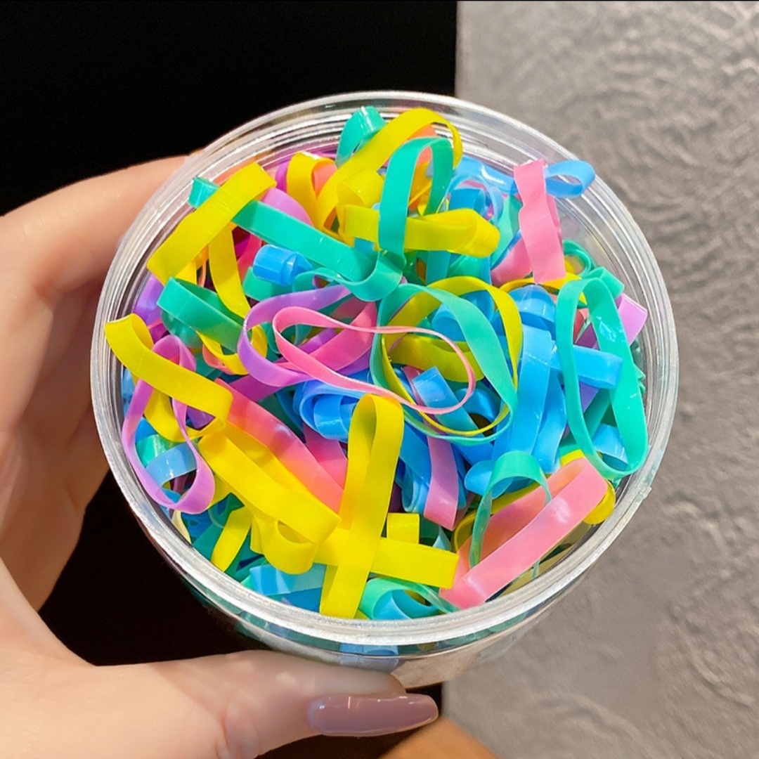 加粗盒装小皮筋