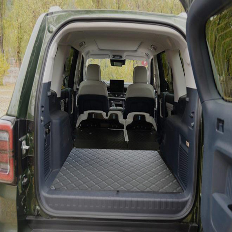 覆布背底绒布红色车库车厢地板垫