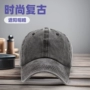 男士大帽檐跨境复古风棒球帽