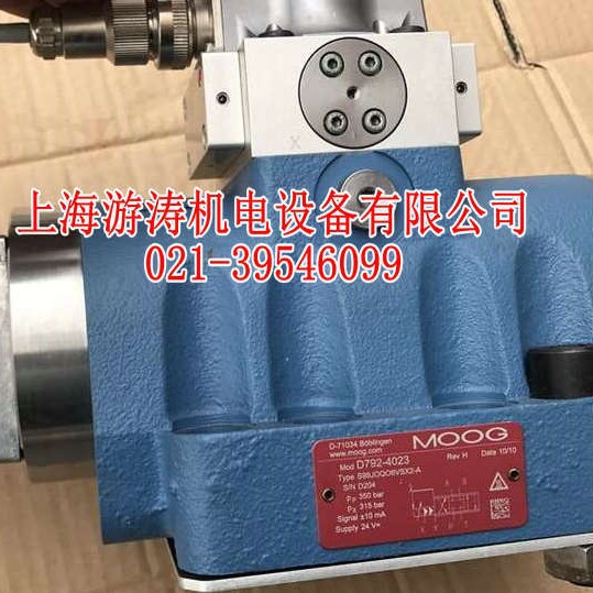 原装MOOG伺服阀D664-4308K上海游涛特价现货供应