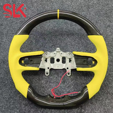 适用牧马人JLJT碳纤维方向盘改装汽车方向盘跨境供应外贸工厂直销