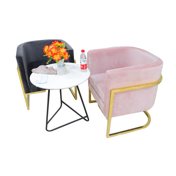 Silla de comedor de terciopelo de comercio exterior transfronterizo silla de comedor nórdica de lujo ligero silla de soporte silla de mesa de comedor image 6
