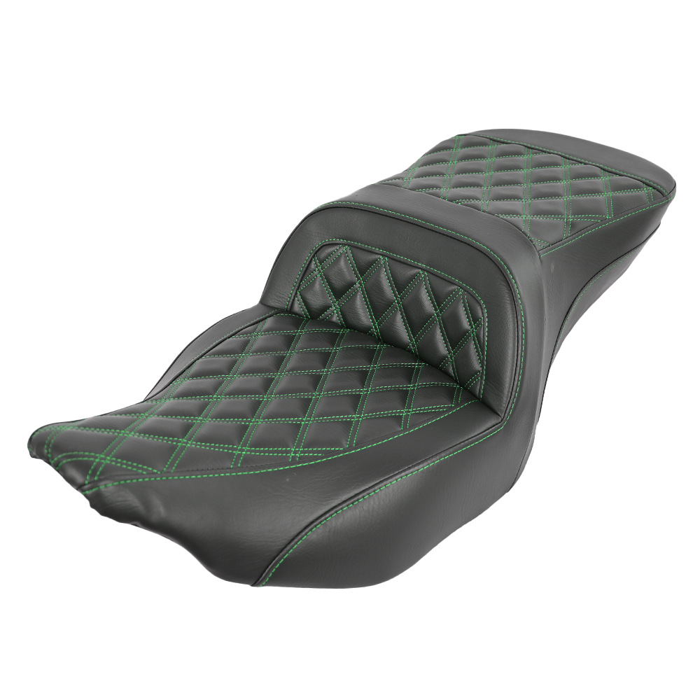 Motorcycle Seat Cushion Suitable for Harley 23.5-25 Road Gliding, Street Gliding, Road King Step Sofa Seat Cushion