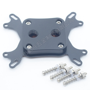 Computer CPU water cooling head suitable for AMD INTEL computer water cooling cooling head brass base plate