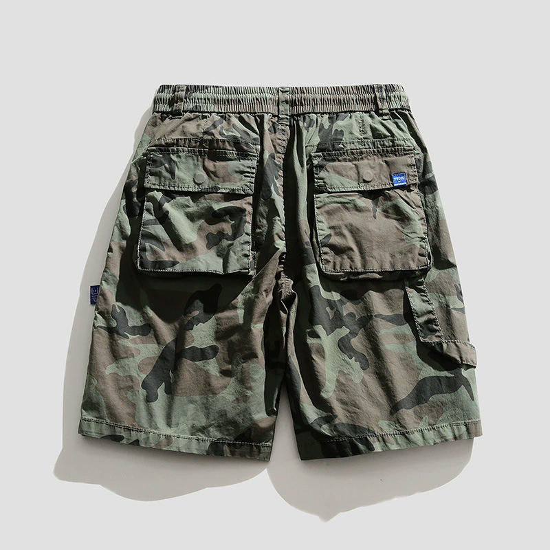 Travel camouflage sports tactics shorts, trousers, wholesale, loose straight fit