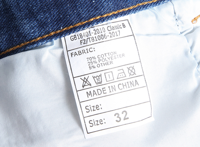 Herren Jeans Im Used Look Gerade Geschnitten Lässig_voghion.com