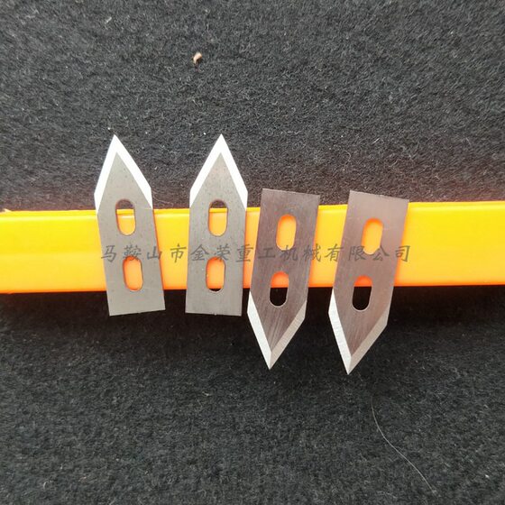 Wholesale laminating machine triangle blade KT board adhesive tungsten carbide tip blade cold laminating machine laminating machine triangle cutter