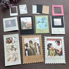 切手ラベル逆回転片切断工具炭素鋼刀模scrapbook紙芸手帳タイルアルバムdiy