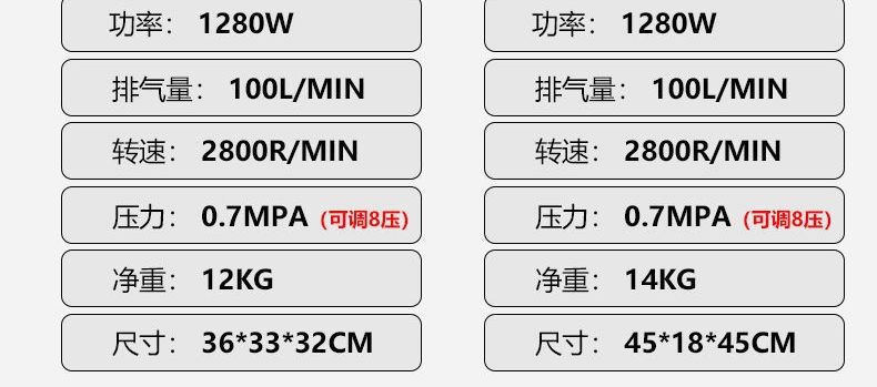 Small Oil-Free Silent Air Compressor High-Pressure 220V Household Decoration Spray Painting Woodworking Air Compressor Export