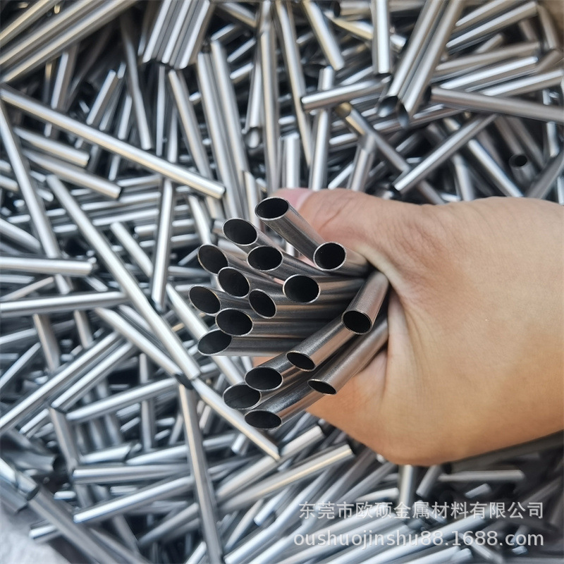 304不锈钢斜口管精密管导流管定尺切割圆套管扩口缩口变径加工