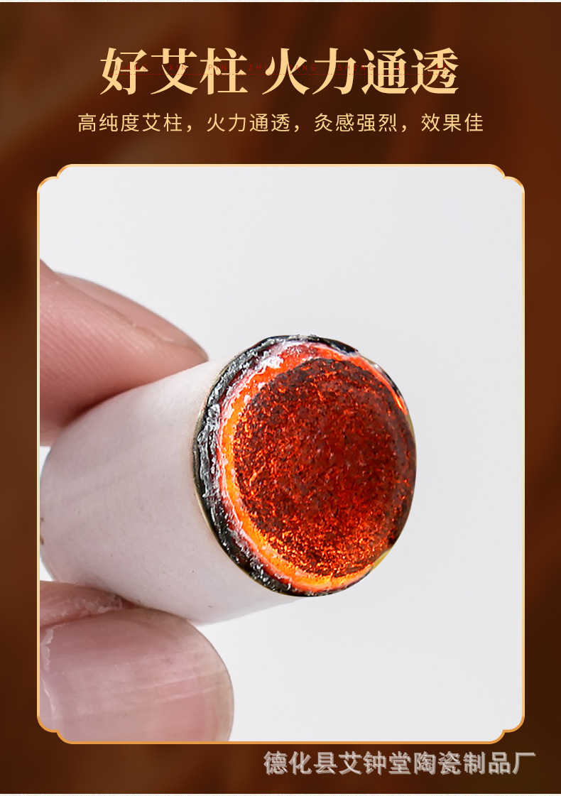 Moxa Rolls and Cones Aged Pure Mugwort Ai Cao Moxibustion Sticks for Home Warming Therapy quality and texture