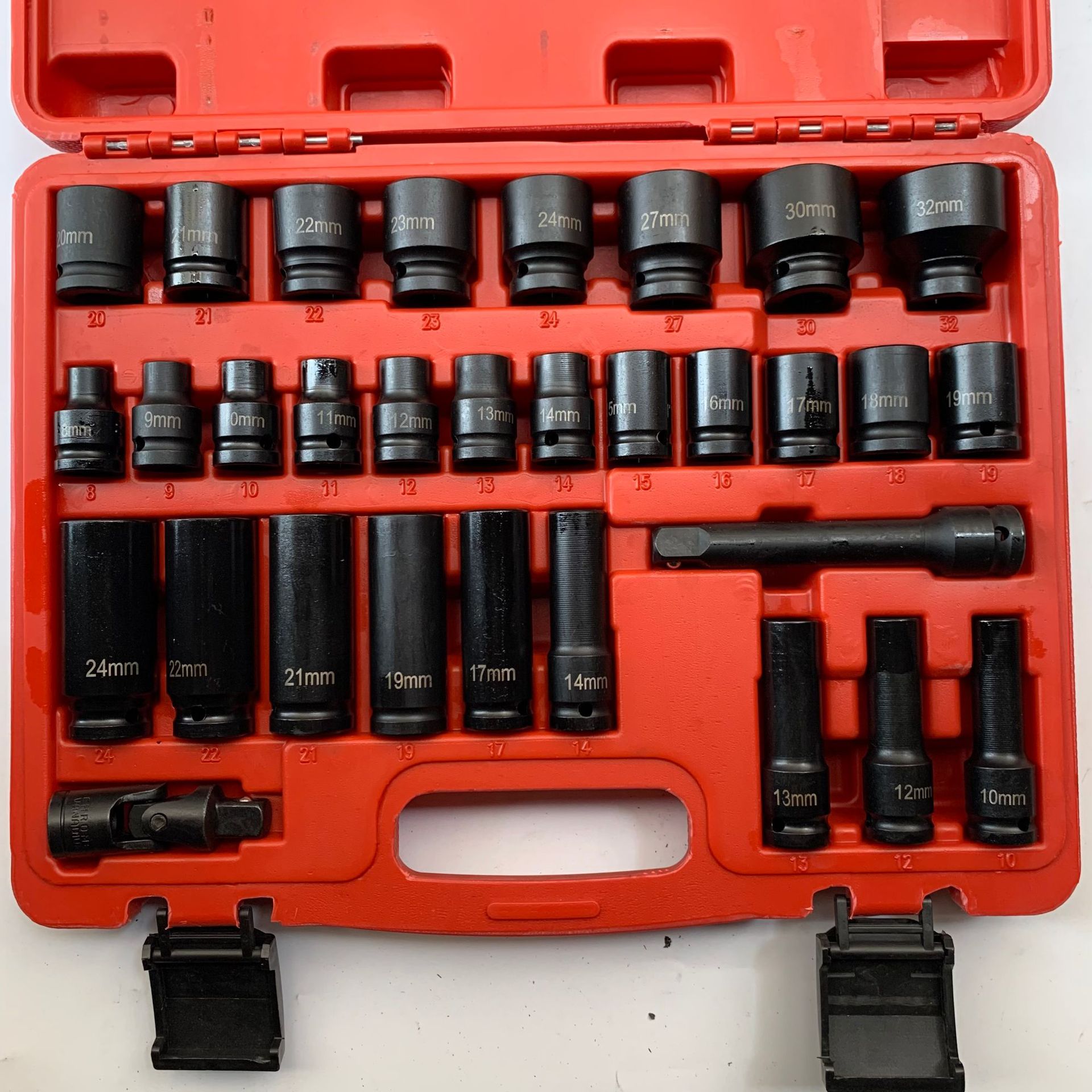 小风炮套筒拓力士1/2重型加厚加长旋具电动扳手工具六角套筒套装