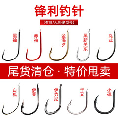 Bagged jigs for casting: Jian Li, bluefish, perch, and pike; loose: Iseama, new Kanto, Izu Maru, world sea, evening; thorned: gold sleeve, black, no barb.