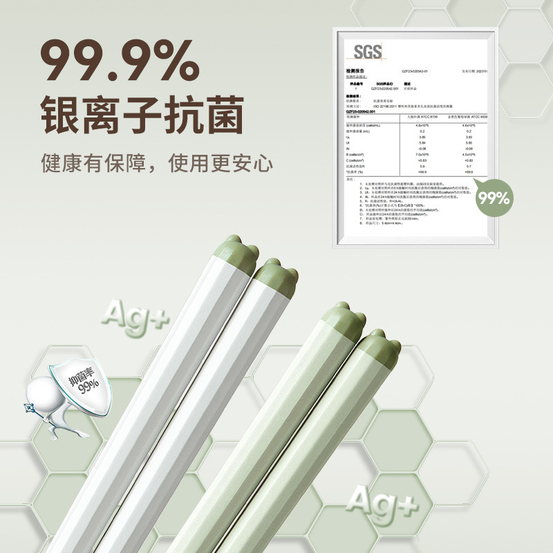 【Heart Made】New Creative Cartoon Style Alloy Chopsticks Kitchen Tableware One Person One Chopstick Luxury Style Chopsticks for Home Use