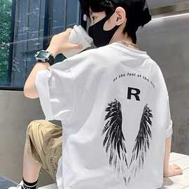 童装男童短袖t恤夏装2025新款小童儿童中大夏季夏款棉质上衣潮