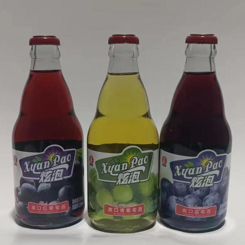 红动炫泡果酒果味330ml*3瓶甜型微醺甜酒气泡酒聚会组合饮料批发