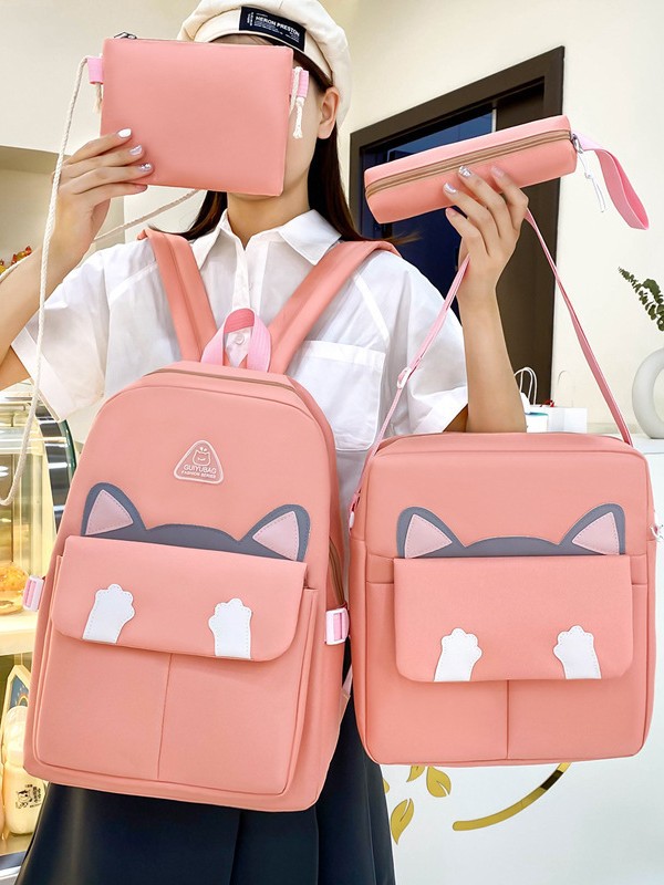 Mochila ligera de cuatro piezas de gran capacidad de Amazon para hombres y mujeres